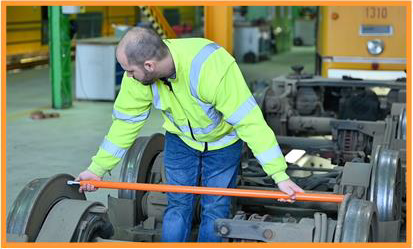 Dispozitiv pentru măsurarea distanței între roți WDG 1370