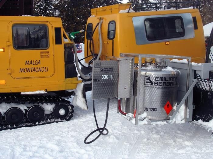 Rezervor TRASPO® INOX 330/910