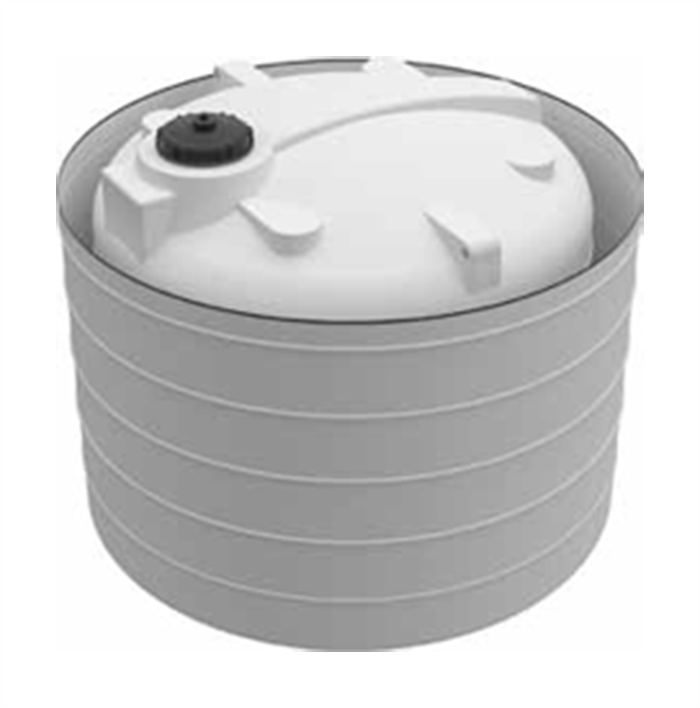 Recipient cu pereți dubli din PE pentru produse chimice