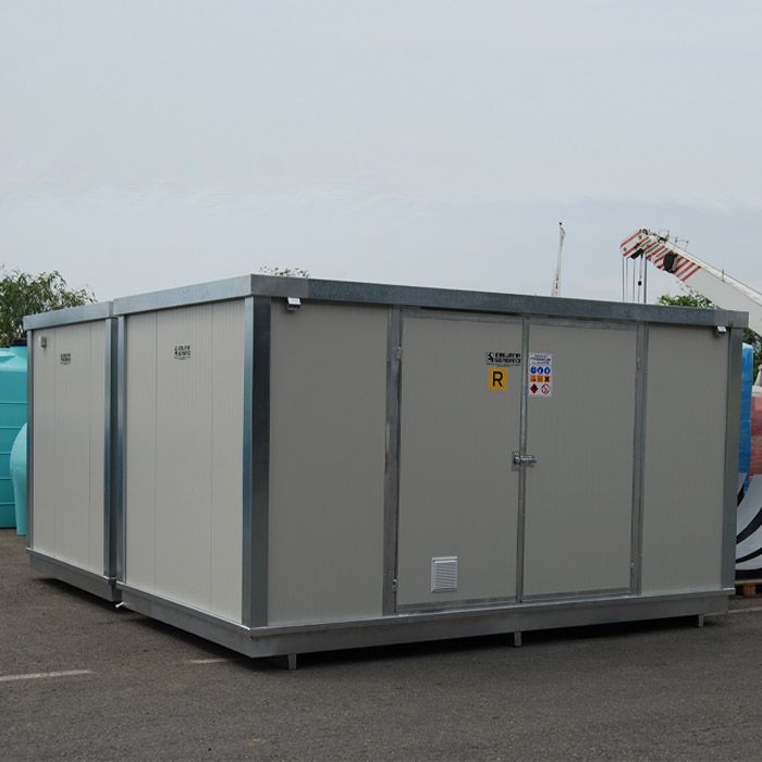 Container izolat pentru pesticide