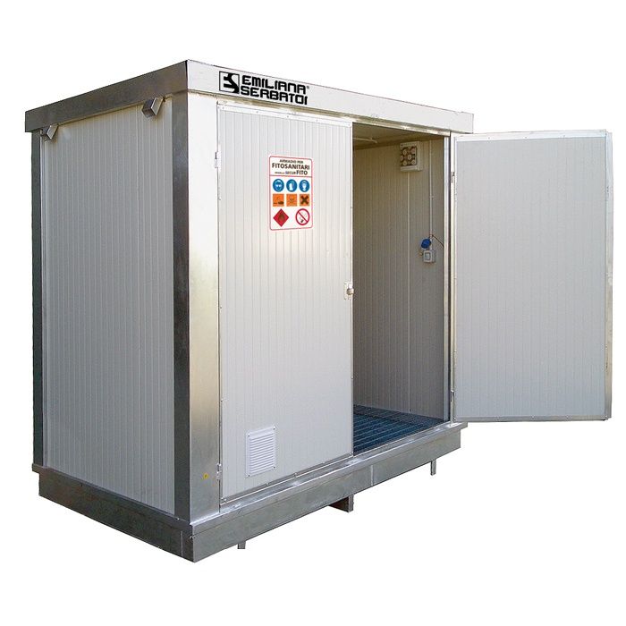 Container izolat pentru pesticide